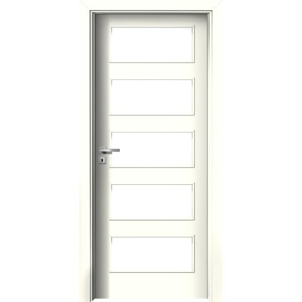 Interiérové dvere Delta.06 Biela (Otváranie Pravé)