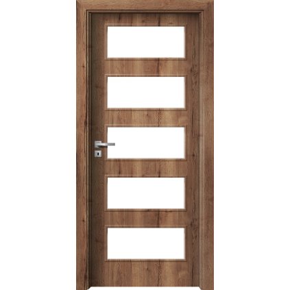 Interiérové dvere Delta.06 Dub halifax tabakový (Otváranie Pravé)