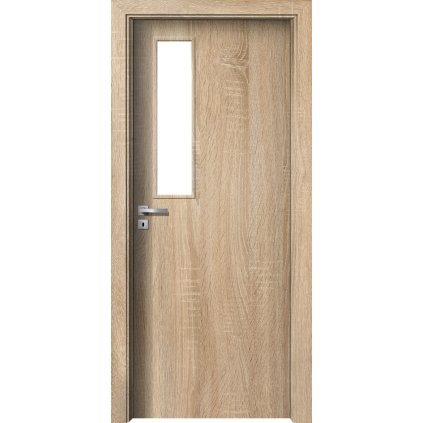 Interiérové dvere Delta.07 Dub bardolino (Otváranie Pravé, Výplň Plná drevotrieska)