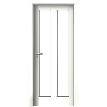 Interiérové dvere Delta.11 Biela pór (Otváranie Pravé)