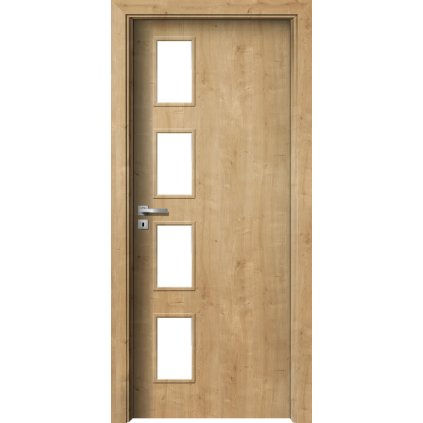 Interiérové dvere Delta.14 Dub sukatý (Otváranie Pravé, Výplň Plná drevotrieska)