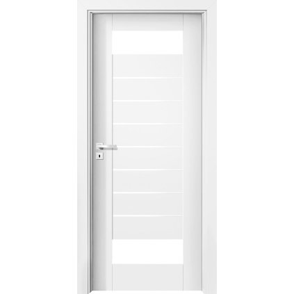 Interiérové dvere Éta.08 Biela (Otváranie Pravé)