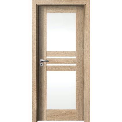 Interiérové dvere Éta.10 Dub halifax tabakový (Otváranie Pravé)