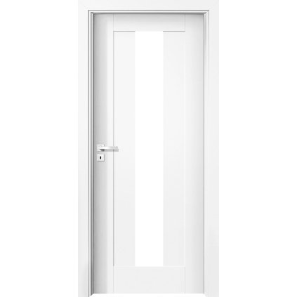 Interiérové dvere Éta.12 Biela (Otváranie Pravé)