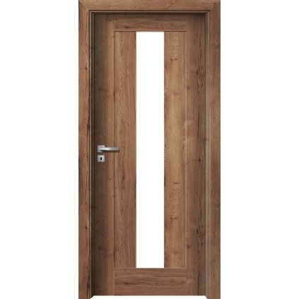 Interiérové dvere Éta.12 Dub halifax tabakový (Otváranie Pravé)