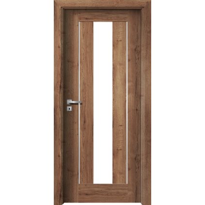 Interiérové dvere Éta.13 Dub halifax tabakový (Otváranie Pravé)