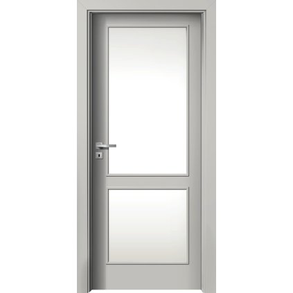 Interiérové dvere Gama.04 Sivá (Otváranie Pravé)