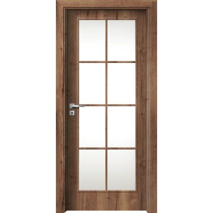 Interiérové dvere Gama.21 Dub halifax tabakový (Otváranie Pravé)