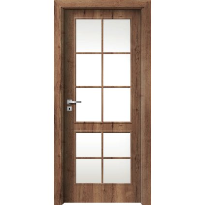Interiérové dvere Gama.22 Dub halifax tabakový (Otváranie Pravé)