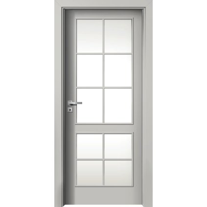 Interiérové dvere Gama.22 Sivá (Otváranie Pravé)
