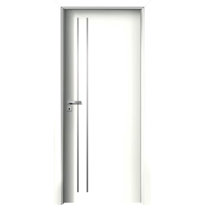 Interiérové dvere Kappa.01 Biela pór (Otváranie Pravé)