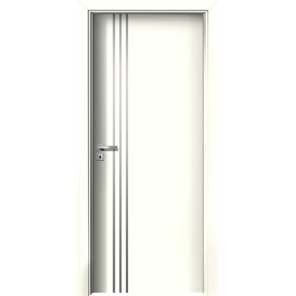 Interiérové dvere Kappa.02 Biela (Otváranie Pravé)