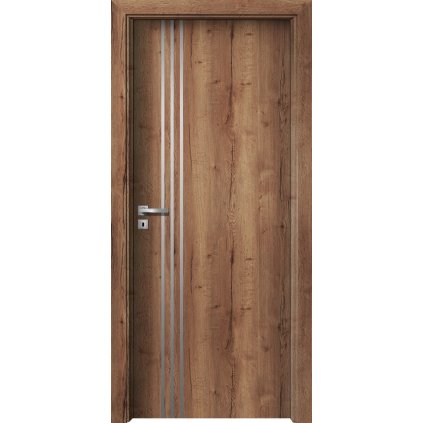 Interiérové dvere Kappa.02 Dub halifax tabakový (Otváranie Pravé)