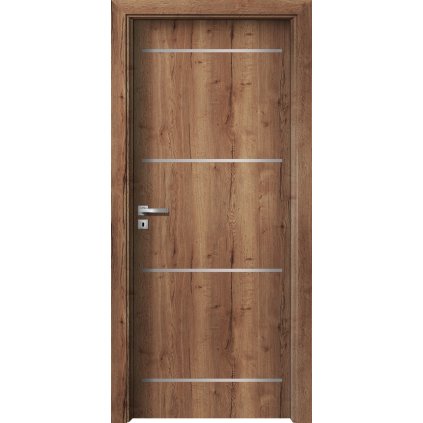 Interiérové dvere Kappa.04 Dub halifax tabakový (Otváranie Pravé)
