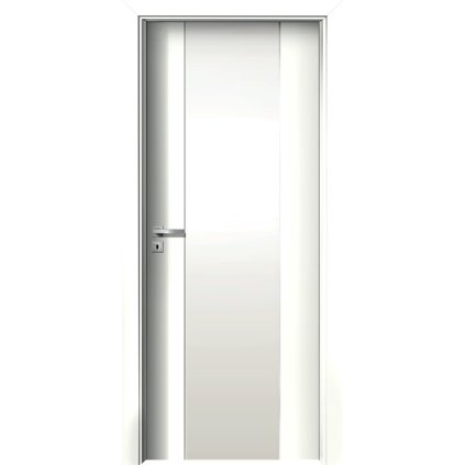 Interiérové dvere Sigma.01 Biela pór (Otváranie Pravé, Výber šírky 90/197 cm)