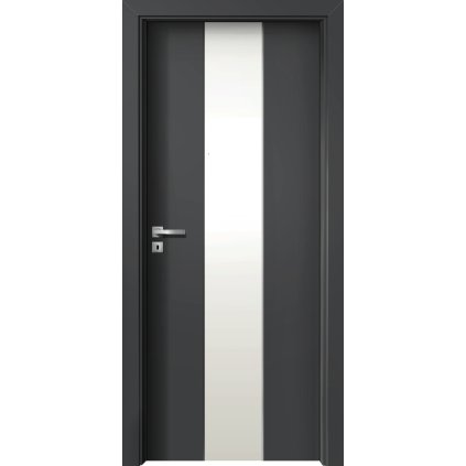 Interiérové dvere Sigma.02 Diamantovo sivá (Otváranie Pravé, Výber šírky 90/197 cm)