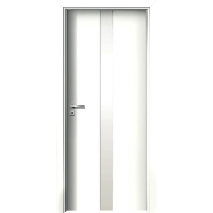 Interiérové dvere Sigma.03 Biela pór (Otváranie Pravé, Výber šírky 90/197 cm)