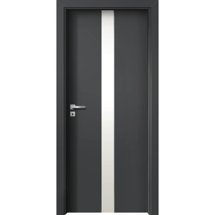 Interiérové dvere Sigma.03 Diamantovo sivá (Otváranie Pravé, Výber šírky 90/197 cm)