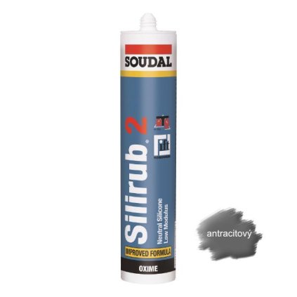 48954 silikon soudal silirub color ral 7016 antracit 300 ml neutralny ean 5411183037144