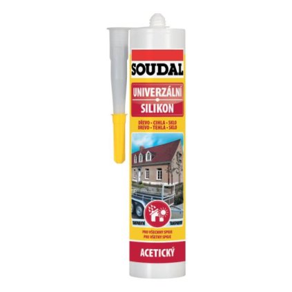 49065 silikon soudal univerzalny transparent 280 ml acetatovy ean 5411183008076
