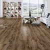 laminatova podlaha kronooriginal atlantic 8 dub antique volcano v obyvacke s kniznicou 17646