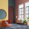 vinylova podlaha gerflor virtuo 30 acuarela ink v izbe s kreslom