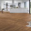 laminatova podlaha kronooriginal herringbone 8 dub harlech v obyvacke s kuchynou 22845