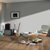 laminatova podlaha parador basic 400 dub 1744350 v interieri s gitarami