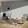 vinylova podlaha parador basic 30 dub 1730621 v interieri s gitarami