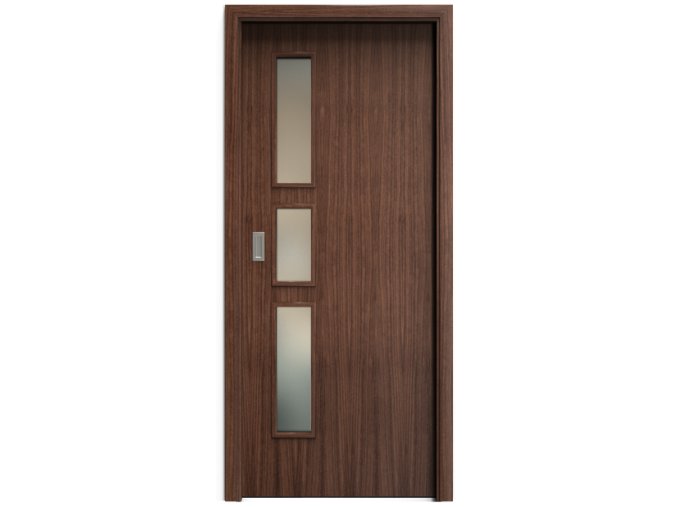 SAPELI ELEGANT KOMFORT M32 - DÝHA - POSUVNÉ DVERE VR. ZÁRUBNE - Orech americký