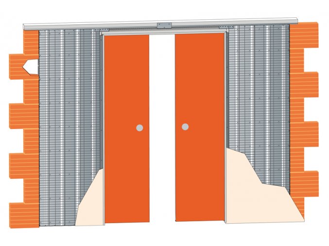 2270 mm - Stavebné puzdro JAP 713  EMOTIVE LINE - KOMFORT