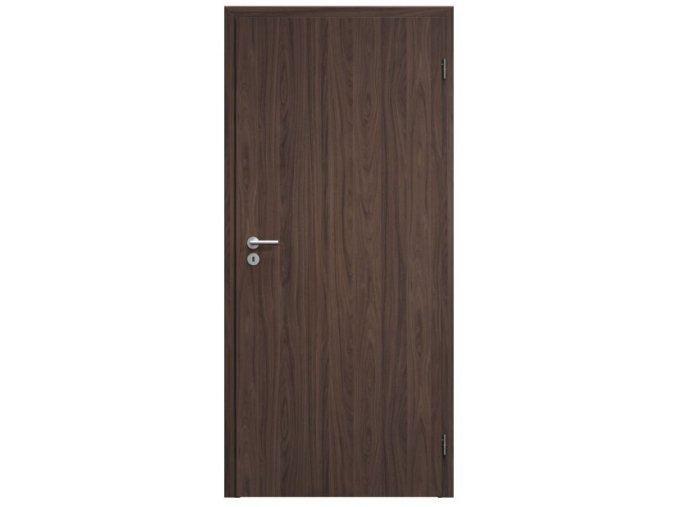 SAPELI ELEGANT PRAKTIK M10 - START - OTOČNÉ DVEŘE VČ. ZÁRUBNĚ - Ořech (Průchozí výška (cm) 210, Průchozí šířka (cm) 90)