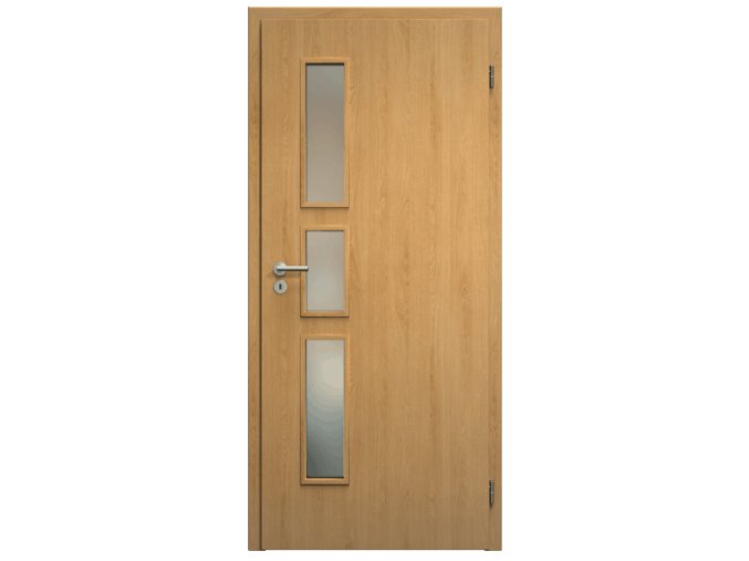 SAPELI ELEGANT KOMFORT M33 - START - OTOČNÉ DVEŘE VČ. ZÁRUBNĚ - Dub