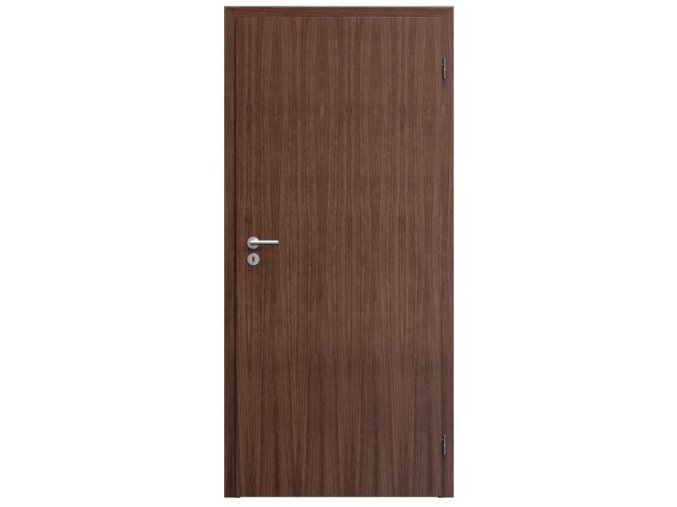 SAPELI ELEGANT KOMFORT M10 - DÝHA - OTOČNÉ DVEŘE VČ. ZÁRUBNĚ - Ořech americký (Průchozí výška (cm) 210, Průchozí šířka (cm) 90)