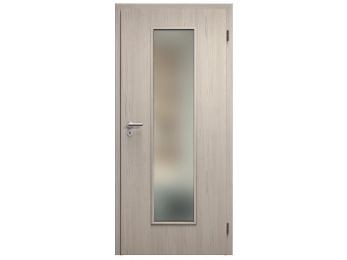 SAPELI ELEGANT KOMFORT M55 - CPL LAMINÁT - OTOČNÉ DVEŘE VČ. ZÁRUBNĚ - Borovice bílá