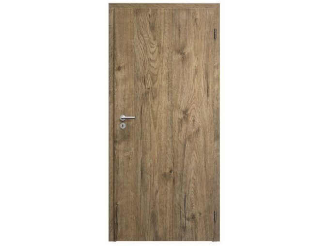 SAPELI ELEGANT KOMFORT M10 - CPL LAMINÁT - OTOČNÉ DVEŘE VČ. ZÁRUBNĚ - Dub Sherwood (Průchozí výška (cm) 210, Průchozí šířka (cm) 90)
