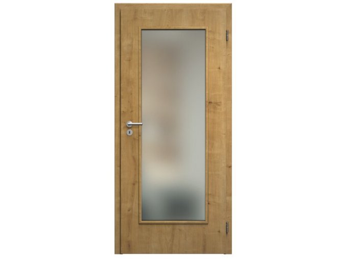 SAPELI ELEGANT KOMFORT M40 - CPL LAMINÁT - OTOČNÉ DVEŘE VČ. ZÁRUBNĚ - Dub sukatý