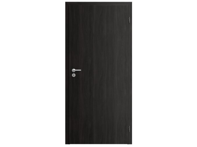 SAPELI ELEGANT KOMFORT M10 - CPL LAMINÁT - OTOČNÉ DVEŘE VČ. ZÁRUBNĚ - Ořech královský (Průchozí výška (cm) 210, Průchozí šířka (cm) 90)