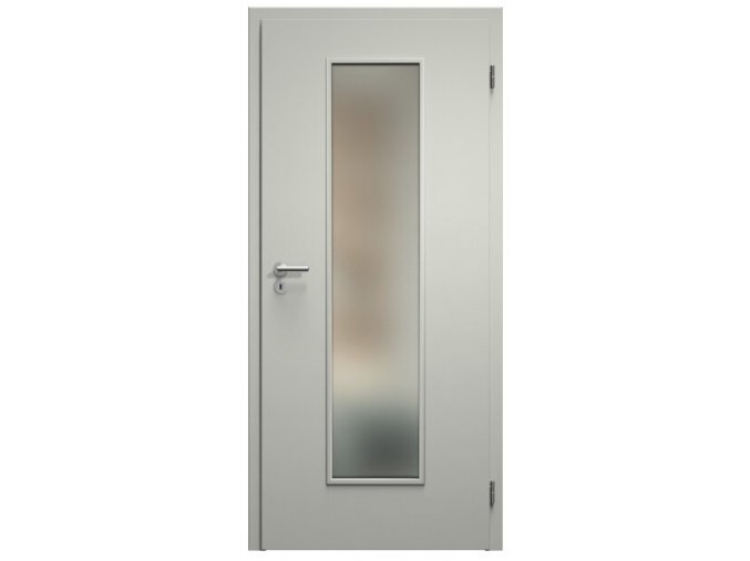 SAPELI ELEGANT KOMFORT M55 - CPL LAMINÁT - OTOČNÉ DVEŘE VČ. ZÁRUBNĚ - Šedá