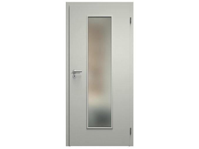 SAPELI ELEGANT KOMFORT M55 - CPL LAMINÁT - OTOČNÉ DVEŘE VČ. ZÁRUBNĚ -Šedá