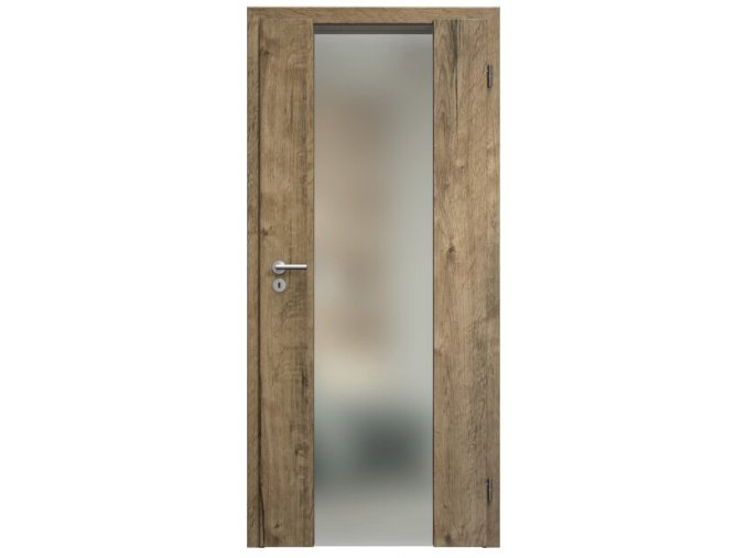 SAPELI HARMONIE KOMFORT M40 - CPL LAMINÁT - OTOČNÉ DVEŘE VČ. ZÁRUBNĚ - dub sherwood
