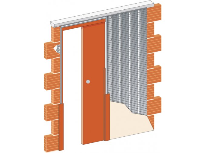 900 mm - Stavebné puzdro JAP 705 NORMA LINE - STANDARD - SDK