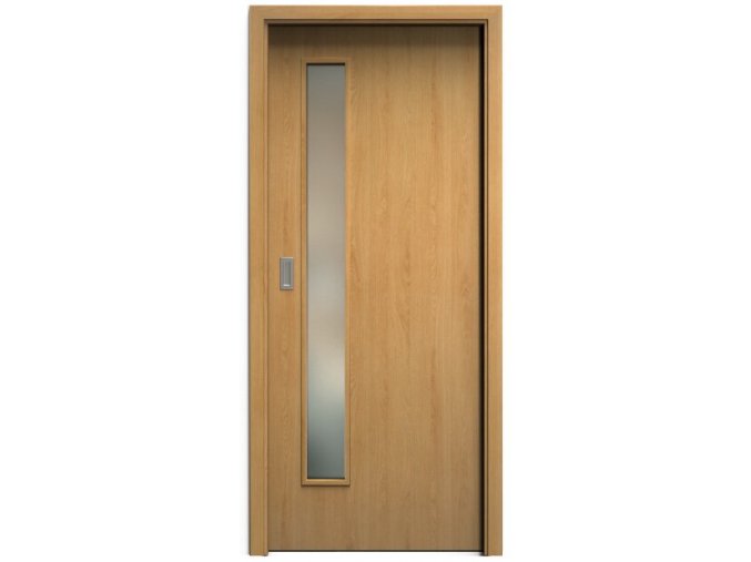 SAPELI ELEGANT PRAKTIK M60 - START - POSUVNÉ DVERE VR. ZÁRUBNE - Dub