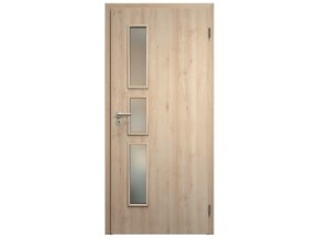 SAPELI ELEGANT KOMFORT M32 - START - OTOČNÉ DVEŘE VČ. ZÁRUBNĚ - Buk
