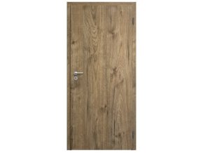 SAPELI ELEGANT KOMFORT M10 - CPL LAMINÁT - OTOČNÉ DVEŘE VČ. ZÁRUBNĚ - Dub Sherwood (Průchozí výška (cm) 210, Průchozí šířka (cm) 90)