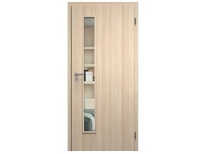 SAPELI ELEGANT KOMFORT M60 - CPL LAMINÁT - OTOČNÉ DVEŘE VČ. ZÁRUBNĚ - Jasan