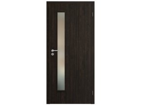 SAPELI ELEGANT KOMFORT M60 - CPL LAMINÁT - OTOČNÉ DVEŘE VČ. ZÁRUBNĚ - Wenge