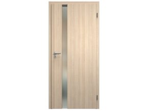 SAPELI HARMONIE KOMFORT M83 - CPL LAMINÁT - OTOČNÉ DVEŘE VČ. ZÁRUBNĚ - jasan (Průchozí výška (cm) 210, Průchozí šířka (cm) 90, typ skla Satináto bílé)