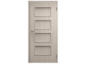 SAPELI SWING KOMFORT M19 - CPL LAMINÁT - OTOČNÉ DVEŘE VČ. ZÁRUBNĚ - Borovice bílá (Průchozí výška (cm) 210, Průchozí šířka (cm) 90)