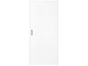 Dveře do týdne - plné hladké sněhobílá